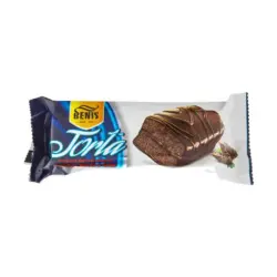 بنیس کیک لایه ای روکش شکلاتی تورتا 60 گ