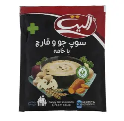 الیت سوپ جو و قارچ با خامه پلاس 80 گ