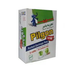 پیلگون کیسه زباله آسان گره متوسط 55*75-42ع