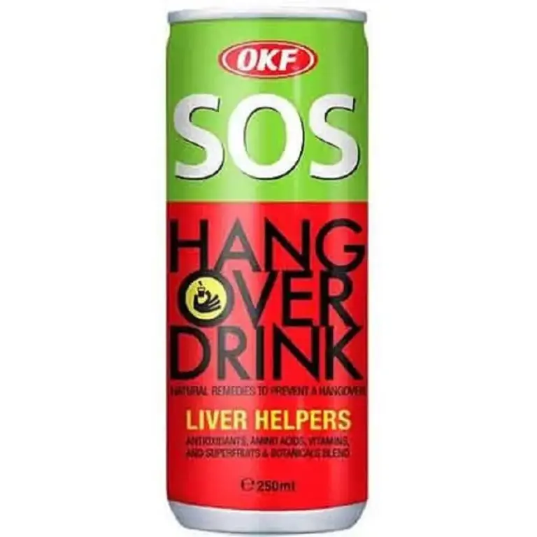 OKF نوشیدنی آنتی هنگ اور قوطی 250 م